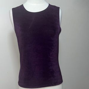 Pariscope purple stretchy tank